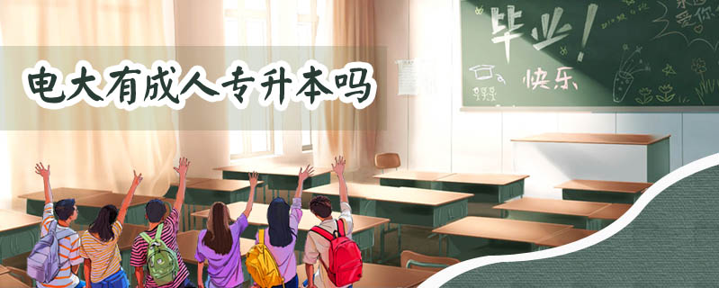 電大有成人專升本嗎