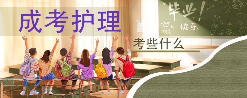 成考護理考些什么