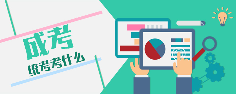 成考統考考什么