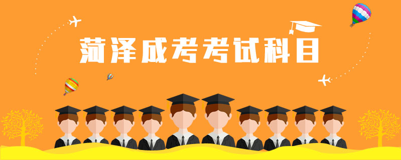 菏澤成考考試科目