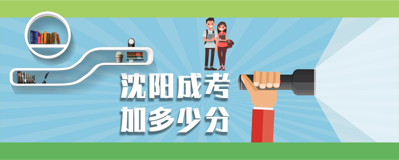 沈陽成考加多少分