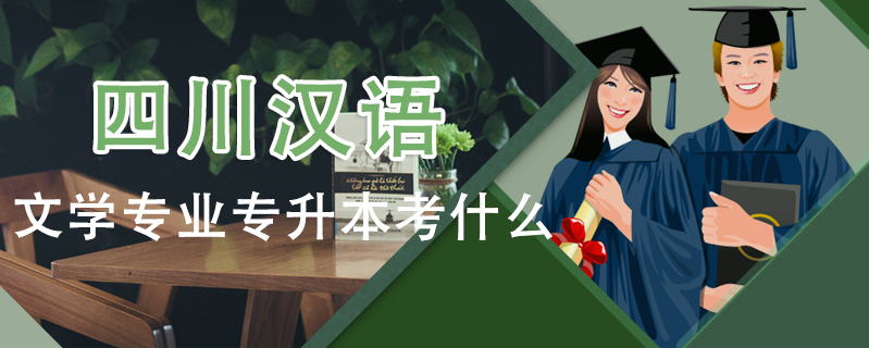 四川漢語(yǔ)文學(xué)專業(yè)專升本考什么