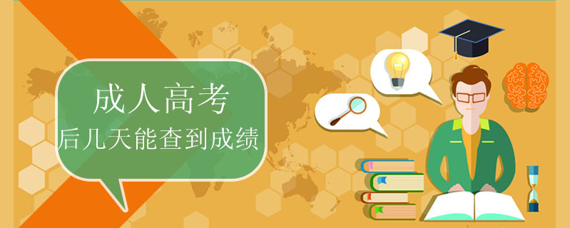 成人高考后幾天能查到成績