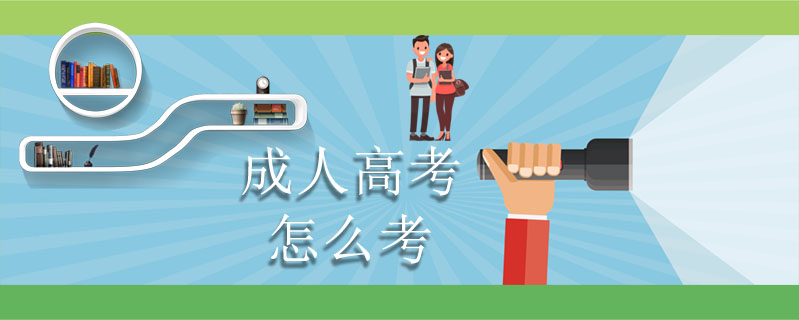 成人高考怎么考