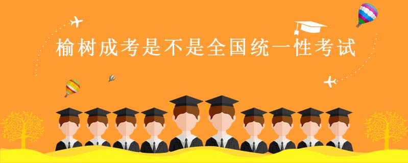 榆樹成考是不是全國統一性考試