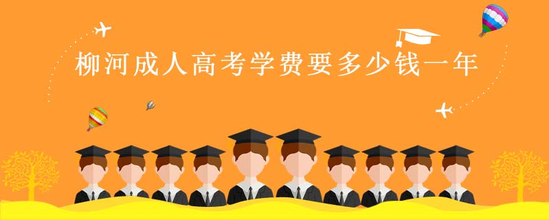 柳河成人高考學費要多少錢一年