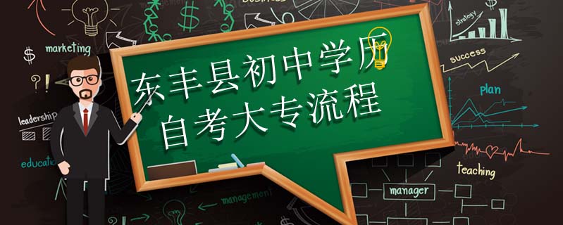 東豐縣初中學歷自考大專流程